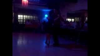 Taçlan Özüm Erk y Burak Öncel performance @ milonga 10, Calo "Jamas Retornaras" Oct 2013