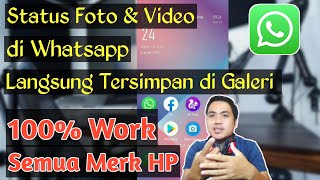 Download lagu Cara Menyimpan Status Wa Orang Lain ke Galeri - Work Semua HP !!! mp3