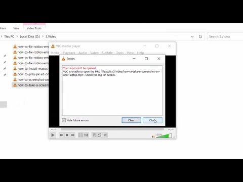 (RESOLVED) Your input can't be opened: VLC is unable to open the MRL