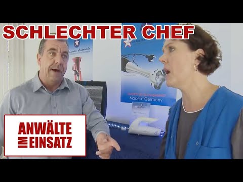 Ungerechter Chef! Kündigung wegen zu hoher Stromrechnung! |1/2| Anwälte im Einsatz | SAT.1