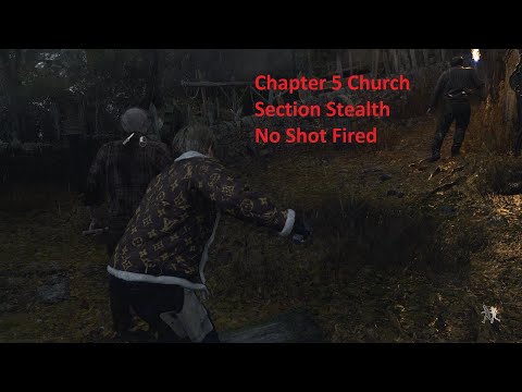 Church Stealth Not a Single Gunshot - Resident Evil 4 Remake