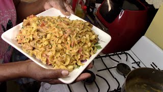 Meal For 4 Under 6.00 Creamy Chicken, Pasta And Tomato (Chicken Series)
