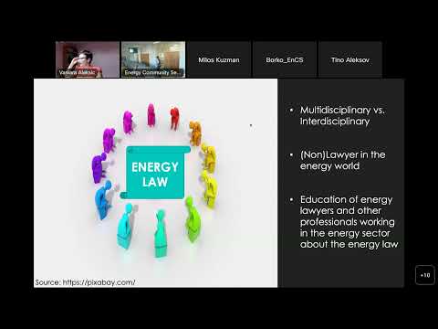 Ninth Eternal Summer Lecture: Importance of energy law in the energy transition
