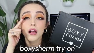 DECEMBER BOXYCHARM UNBOXING | 2020 (Try On - First Impressions)