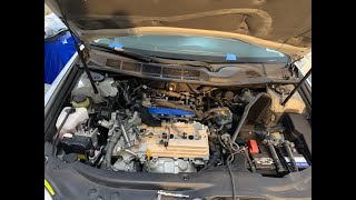 Toyota and Lexus 3.5 liter V6 2GR-FE spark plug and ignition coil replacement due to P0355 (part 1)
