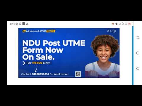 NDU 2022/2023 DEPARTMENTAL CUTOFF MARKS