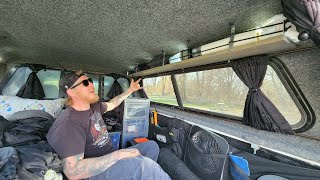Building A Hanging Shelf For My Truck Topper Camper