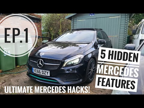 *5 MERCEDES A CLASS TIPS* You might not know!! - W176 A Class Motorsport Edition