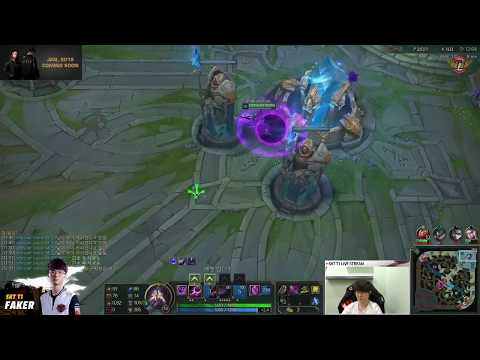 Preparing for the LCK! Faker's triple kill Kassadin! 300% use of the ultimate! [ Full Game ]