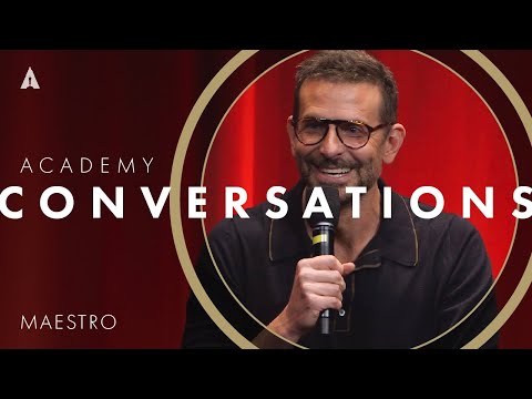 Thumbnail of the video: 'Maestro' with Bradley Cooper, Carey Mulligan & more filmmakers | Academy Conversations