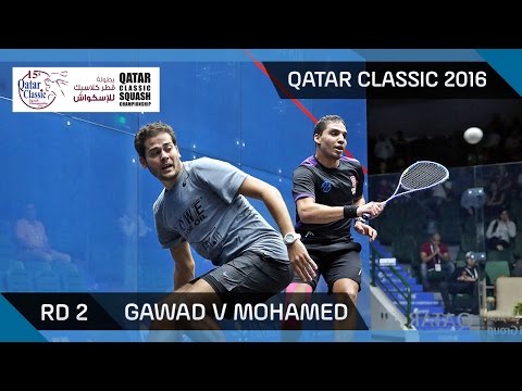 Squash: Gawad v Mohamed - Qatar Classic Rd 2 Highlights