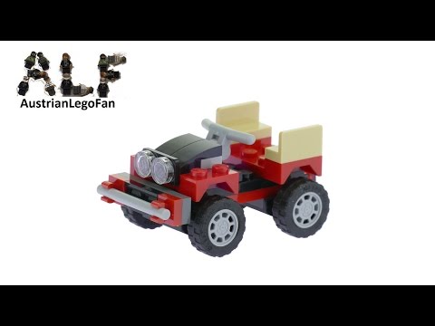 Vidéo LEGO Creator 31040 : Les bolides du désert