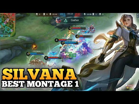 SILVANA BEST MONTAGE - 01 |By Ghaziyah | MOBILE LEGEND