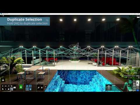 Build Mode: Objects Actions - Duplicate Selection Vertically