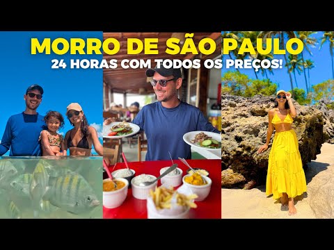 24 Hours in Morro de São Paulo with Prices: Where to Eat, Stay Cheaply and the Best Beaches #bahia