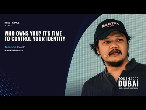 Who Owns You? It's Time to Control Your Identity  - TOKEN2049 Dubai 2025