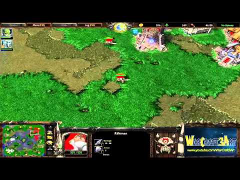 Grubby(ORC) vs Gusch(HU) - WarCraft 3 Frozen Throne - RN2170
