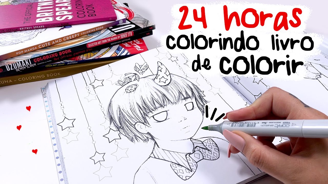 Watch Now 24 HORAS COLORINDO LIVRO DE COLORIR - Renata Celi 24 HORAS COLORINDO LIVRO DE COLORIR - Renata Celi