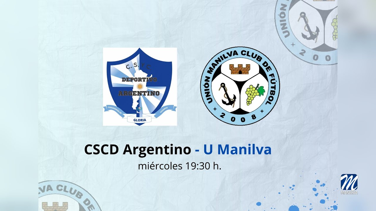 Hoy se retoma el CD Argentinos – U Manilva CF
