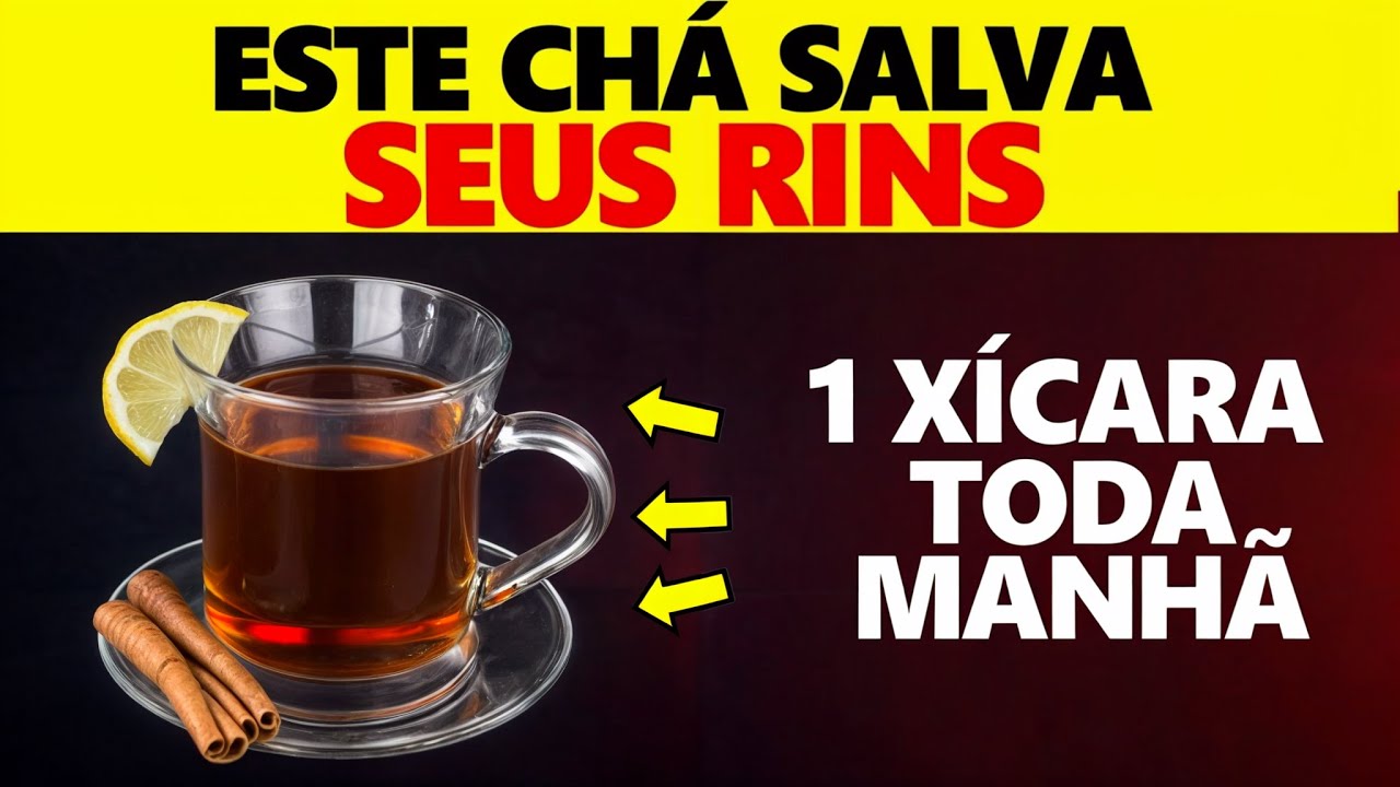 SÓ 1 XÍCARA POR DIA: Cura Seus Rins e Diminui Creatinina RAPIDAMENTE