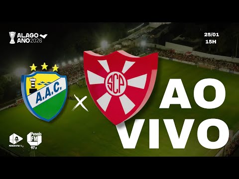 Coruripe x Penedense - ALAGOANO 2026 - 🔴AO VIVO - 25/01/2026