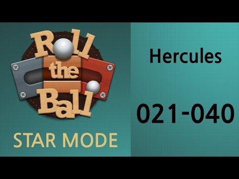 Roll the Ball Star mode Hercules 021 - 040 walkthrough