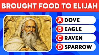 25 Bible Animal Quizzes - Can you name the animal in each story?