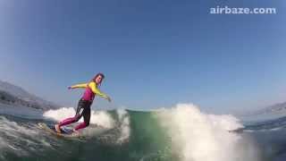 preview picture of video 'Wakesurf TV: Some more great tricks by Pilot Rebecca Ort'