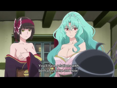 Mio & Tomoe Undressed in Front of Their Master |  TSUKIMICHI Moonlit Fantasy EP9 ENG SUB