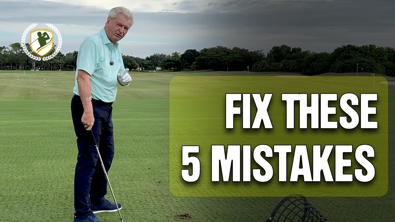5 MOST COMMON MISTAKES BEGINNER GOLFERS MAKE (HOW TO FIX THEM)