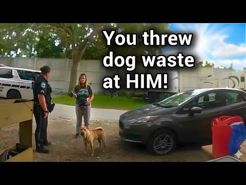 Crazy Neighbors From Hell Caught On Bodycam