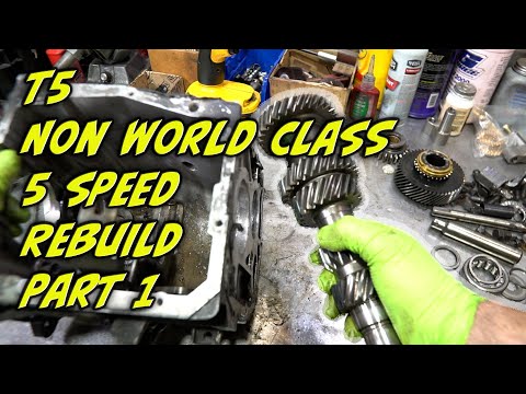 Learn how to rebuild a T5 Non World Class 5 Speed - Part 1