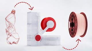 This machine turns water bottles into 3D printer filament | Polyformer