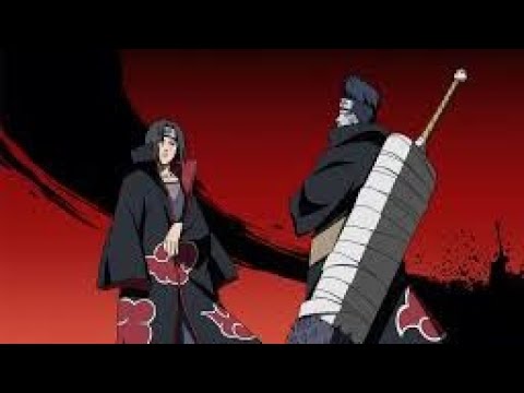 Itachi vs Kisame full fight eng dub Itachi battle of  The akatsuki