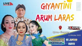 Download lagu Live Giyantini Arum Laras //Wedding Niswa & Rifki //  SG Junior Audio // Ngloram 12 November 2025 mp3