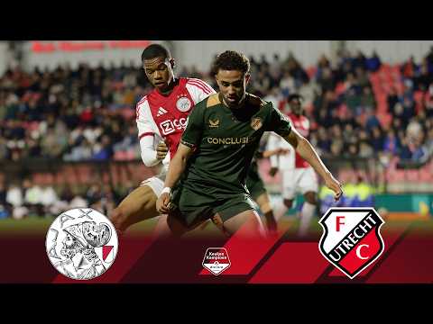 Jong AFC Amsterdamsche Football Club Ajax Amsterdam 0-2 Jong FC Utrecht 