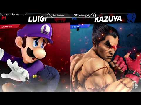 TNL 45 Loser's Semis- CR2|Enemyjet (Kazuya) vs. Mr. Meme (Luigi)