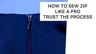 Trust me this is easy learn how to fix zip as a beginner Amazing sewing technique #sewingtechnique