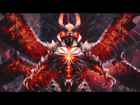 Dante Stabs Himself With Sparda Sword to become Sin devil trigger Form