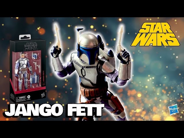Vídeo relacionado con Star Wars The Black Series, Jango Fett, Ataque de los Clones, Figura Coleccionable de 15 cm