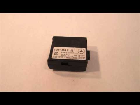 2006 Mercedes SL500 THFT/LOCKING MODULE 2118209126 - mbiparts.com Used OEM Mercedes Parts - D... OEM