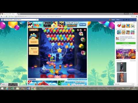 Angry Birds POP! on Facebook - Level 28 Walkthrough