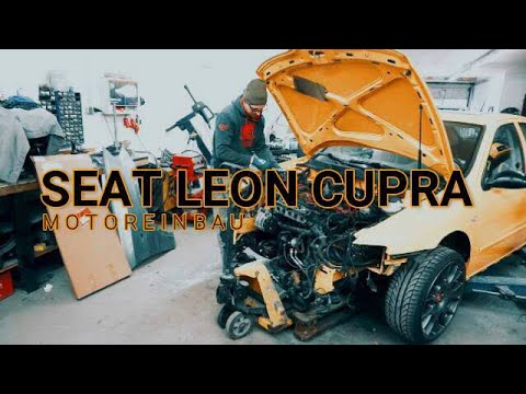 SEAT LEON CUPRA VR6 TURBO MOTOREINBAU + KRAFTFAHRZEUGSEXFILM