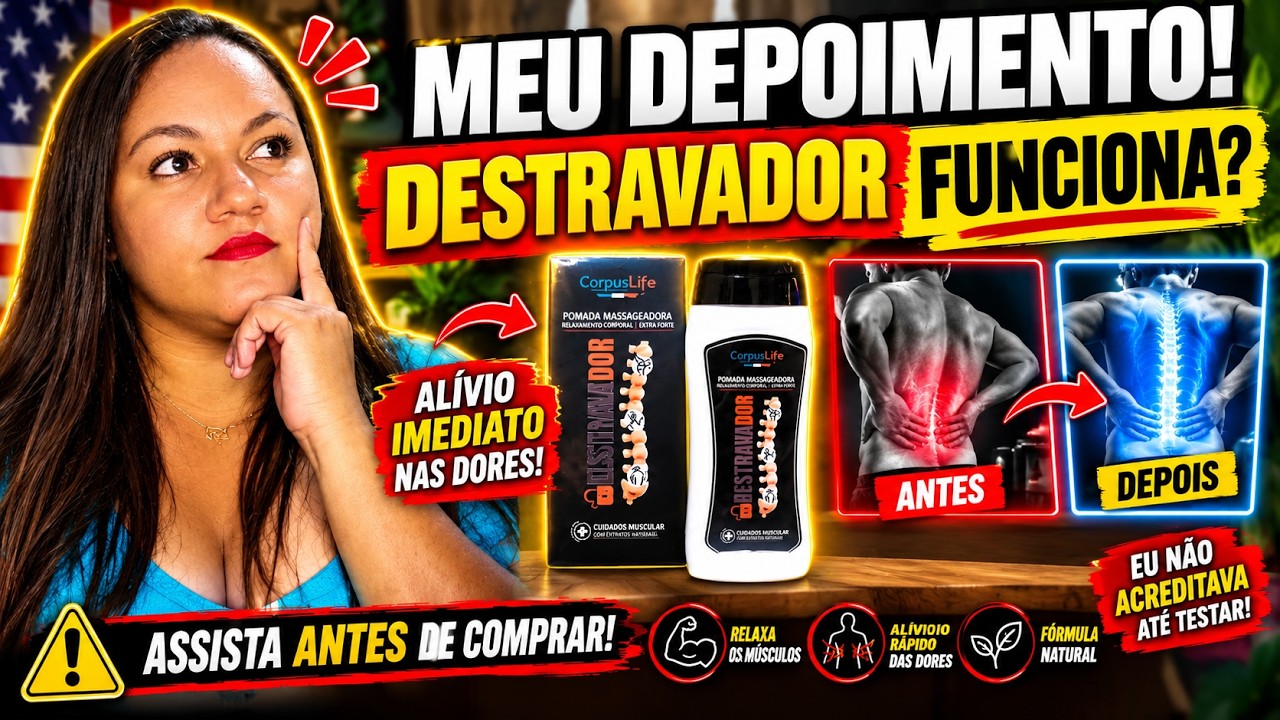 POMADA DESTRAVADOR - DESTRAVADOR POMADA - DESTRAVADOR É BOM? DESTRAVADOR FUNCIONA? DESTRAVADOR