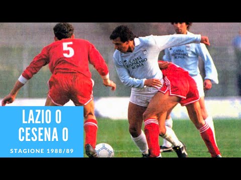 19 febbraio 1989: Lazio Cesena 0 0