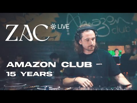 ZAC Live @ Amazon Club 15 Years (SEP 2024) | Full Set 4K [Progressive House / Melodic Techno DJ Mix]