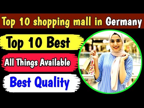Top 10 best shopping malls in Germany | Best Shopping centre in Germany