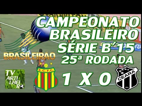[Série B '15] Sampaio Corrêa FC 1 X 0 Ceará SC - Melhores Momentos - TV ARTILHEIRO