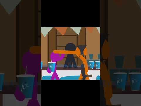 Minecraft vs animation purple and king orange #edits #kingorange #purple #kingorangeandpurple