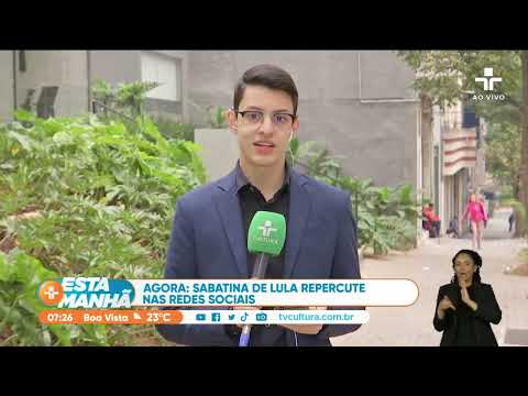 Lula's interview with Jornal Nacional has repercussions on the web